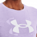 Marškinėliai Moterims Under Armour Tech Twist Violetinė 1366125 532